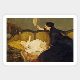 Master Baby by William Quiller Orchardson Magnet